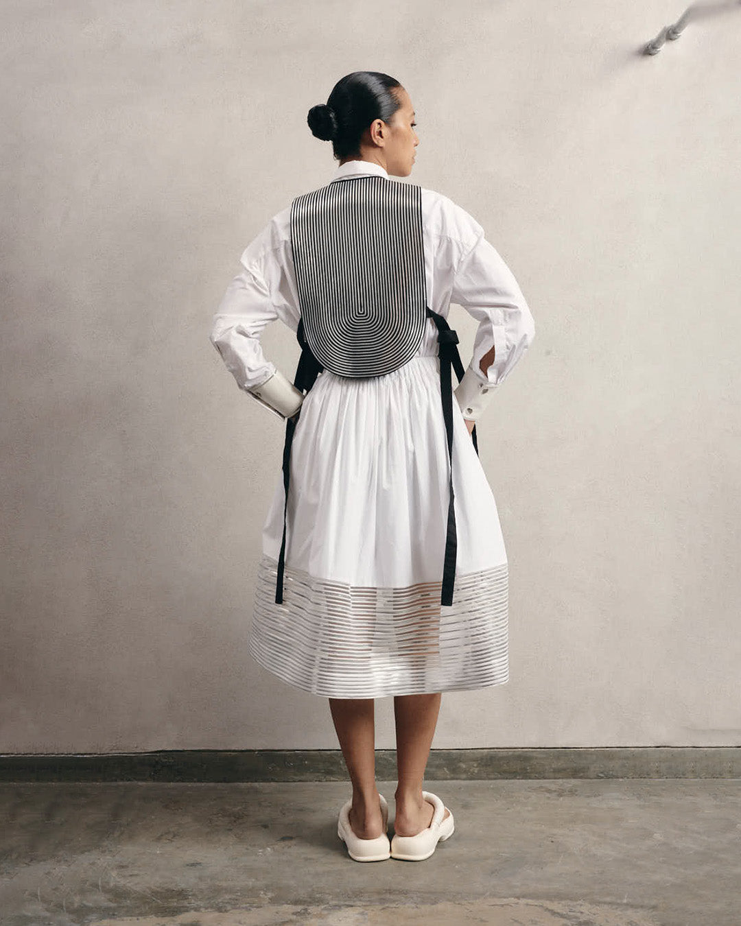 Contrast Classic Skirt