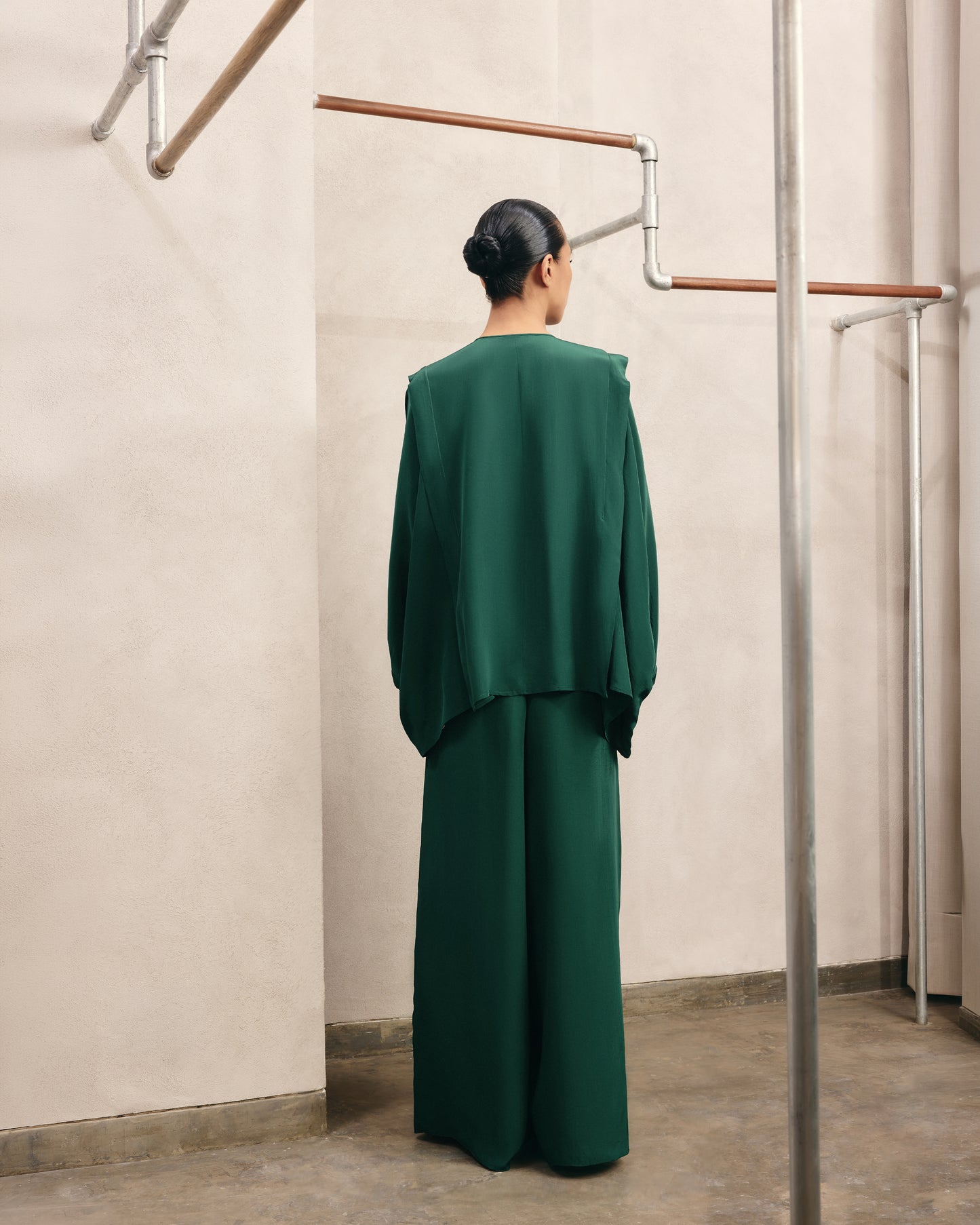 Front Detail Flowing Shirt