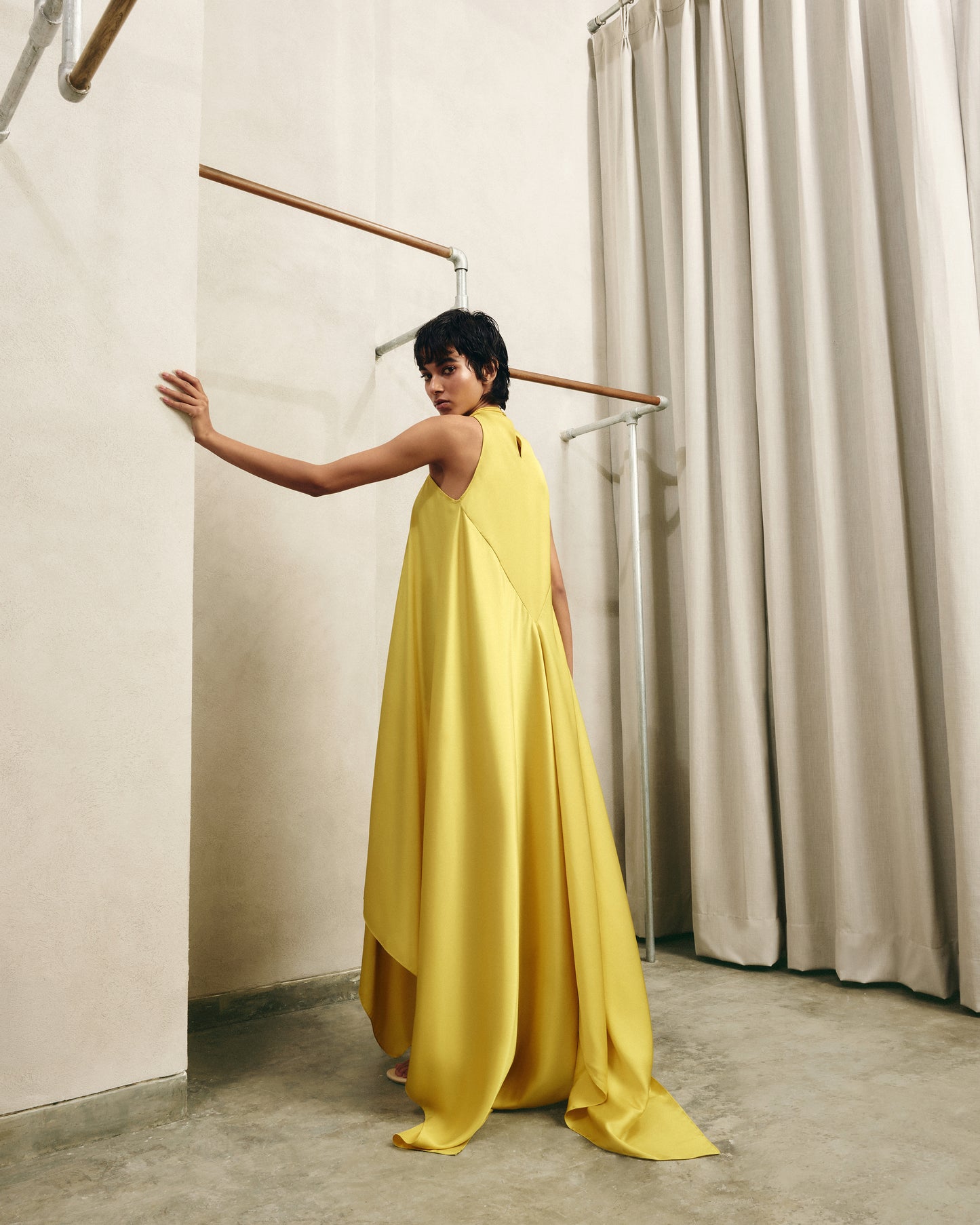 Halter Midi Dress