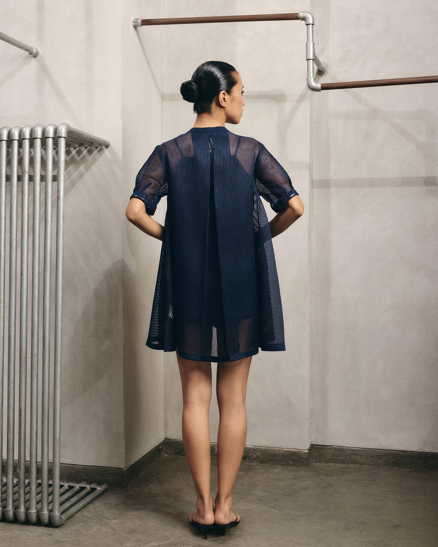 Sheer Longline Top