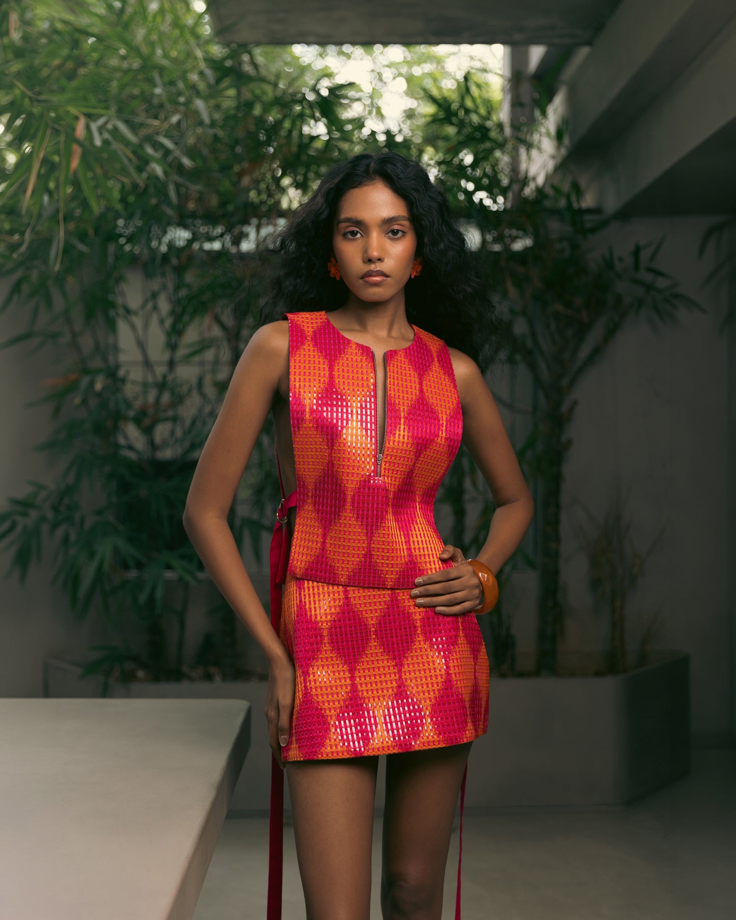 Woven Bib