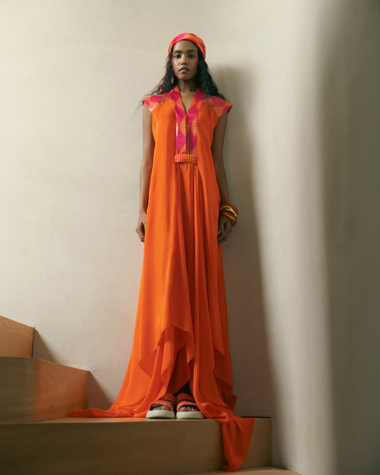Asymmetrical Hem Dress