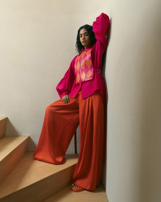 Wide Leg Trousers