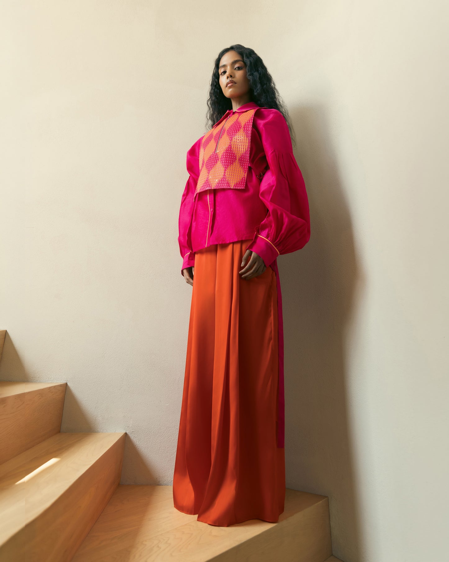 Wide Leg Trousers