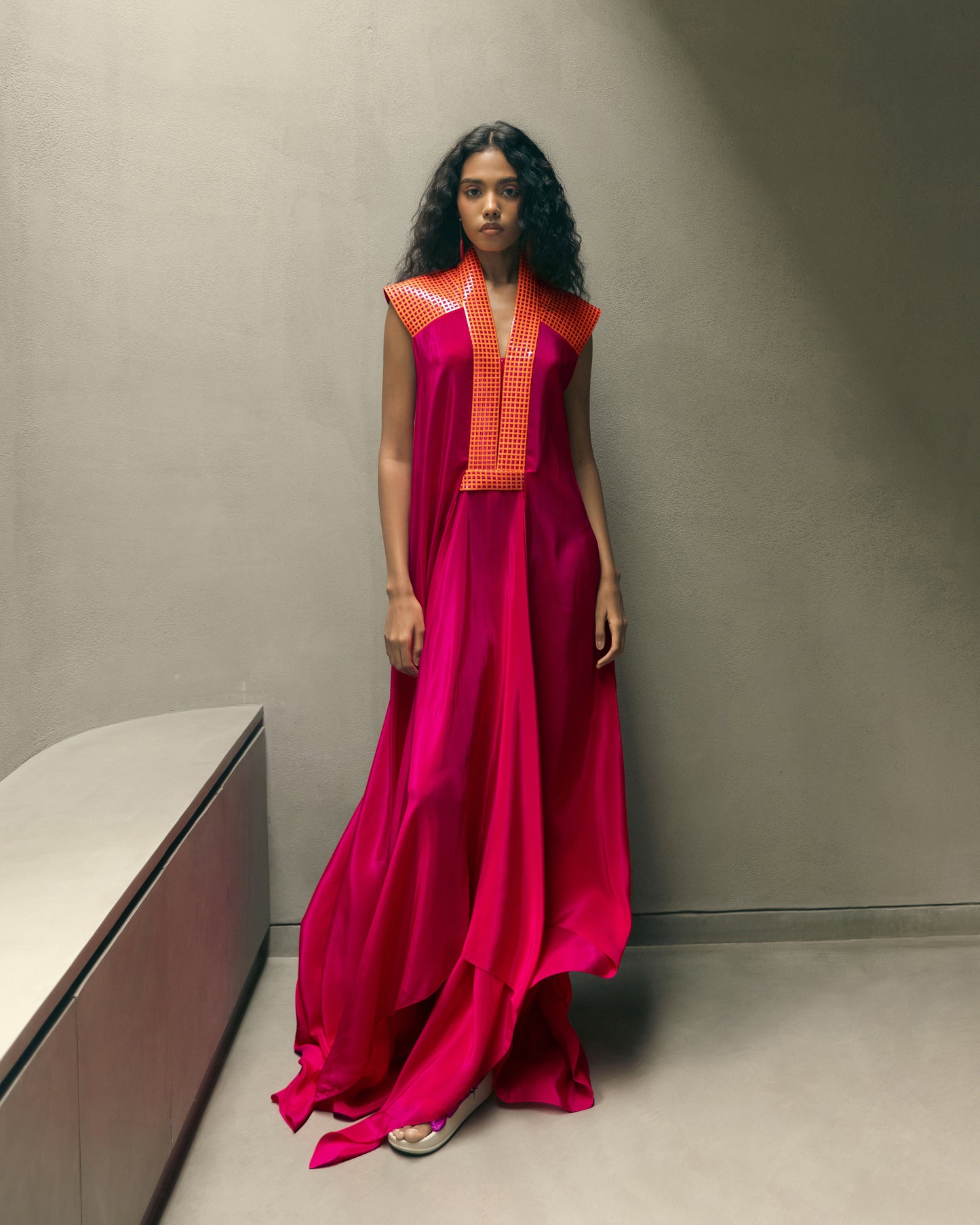 Asymmetrical Hem Dress