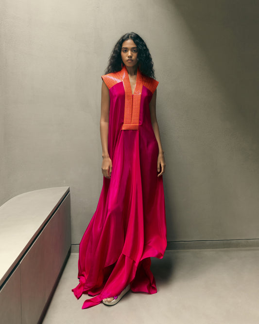 Asymmetrical Hem Dress