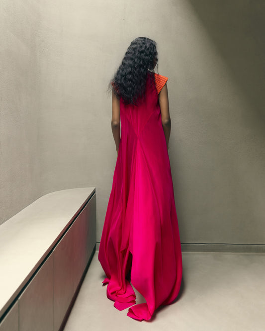 Asymmetrical Hem Dress