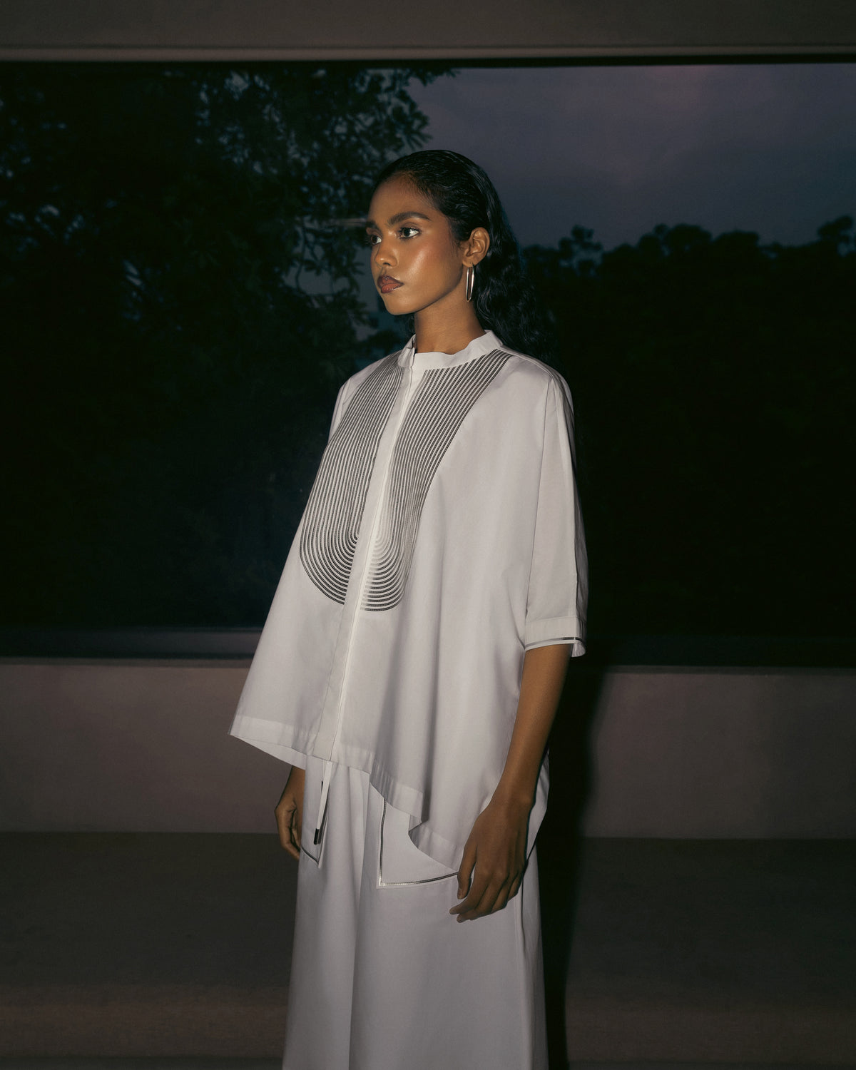 Front Detail Kaftan Top