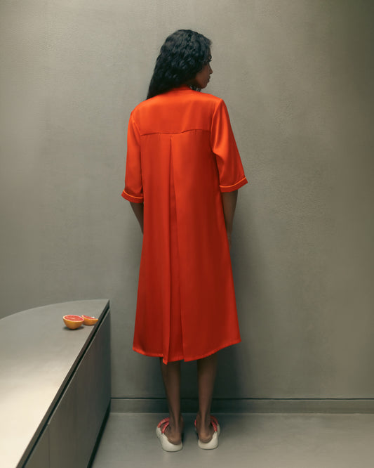 Front Detail Shirt Dress