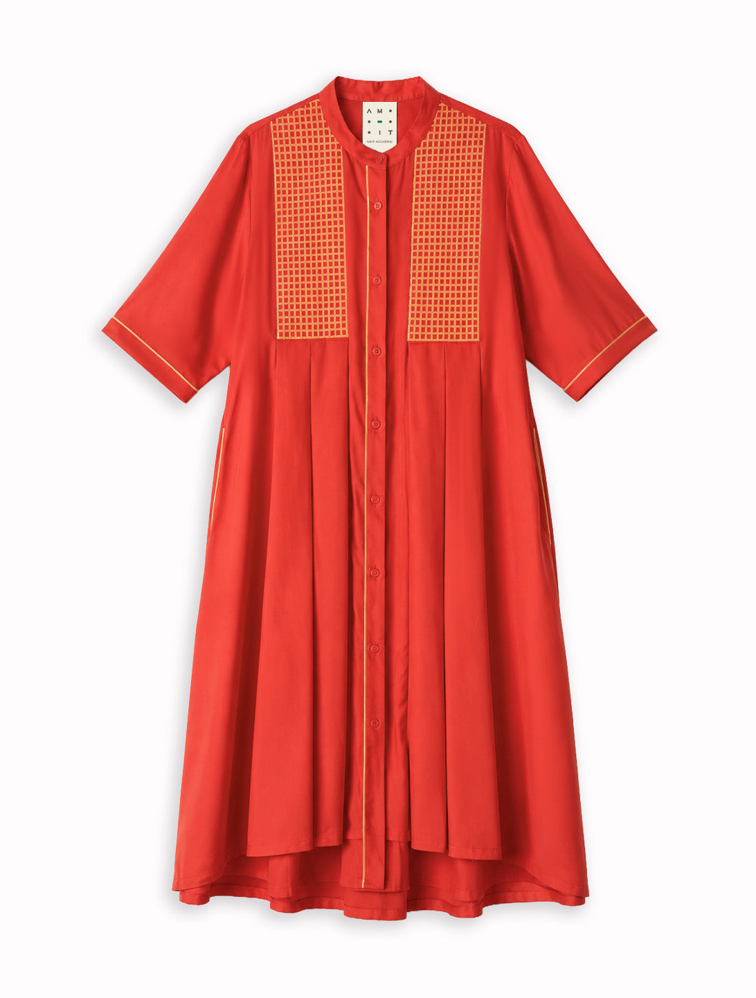 Front Detail Shirt Dress
