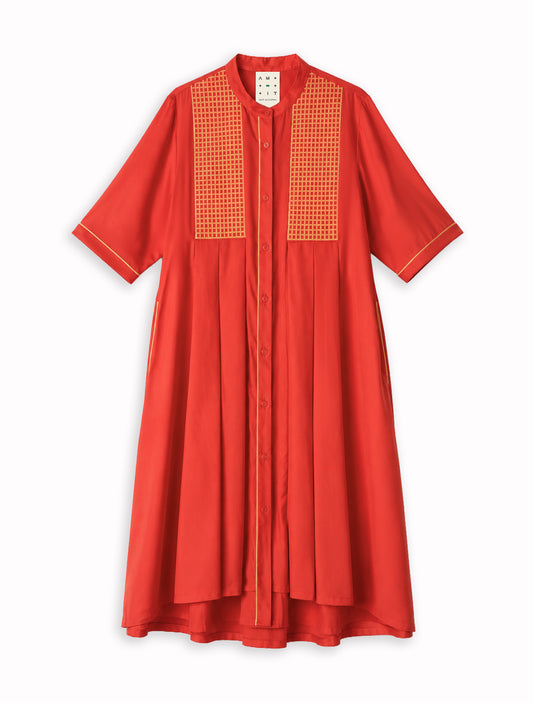 Front Detail Shirt Dress