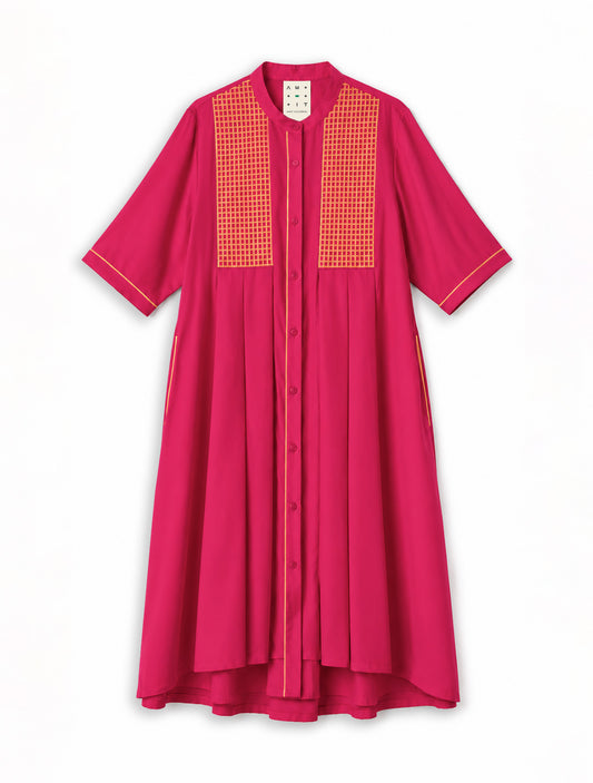 Front Detail Shirt Dress