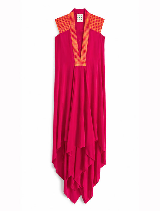 Asymmetrical Hem Dress