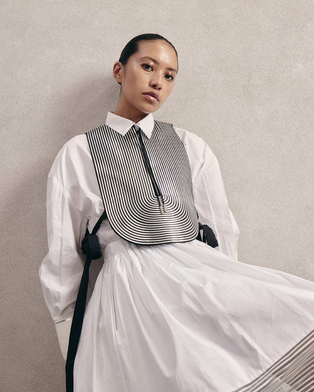 Contrast Classic Skirt