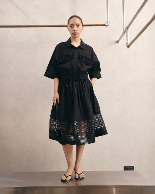 Contrast Classic Skirt