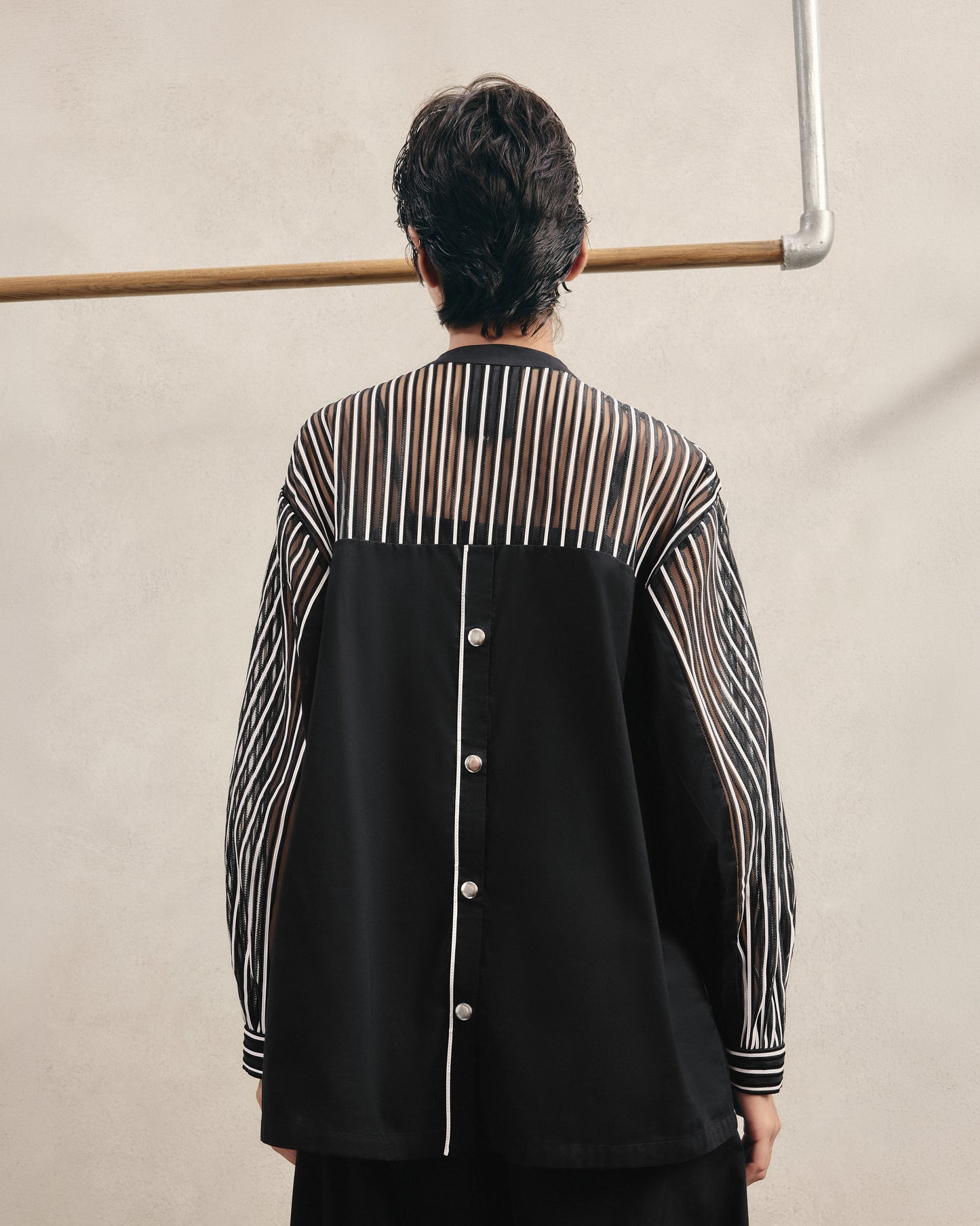 Sheer Longline Top