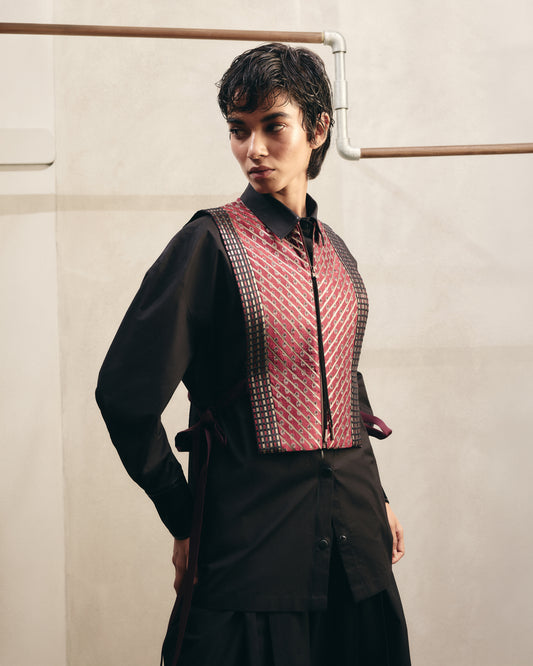 Vintage Banarsi Bib