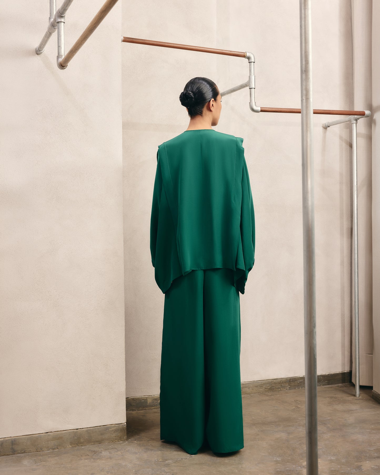 Front Detail Flowing Shirt