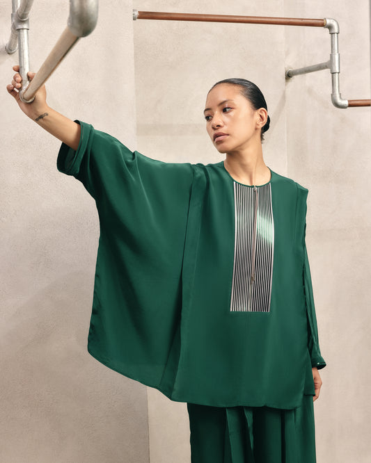 Front Detail Flowing Shirt