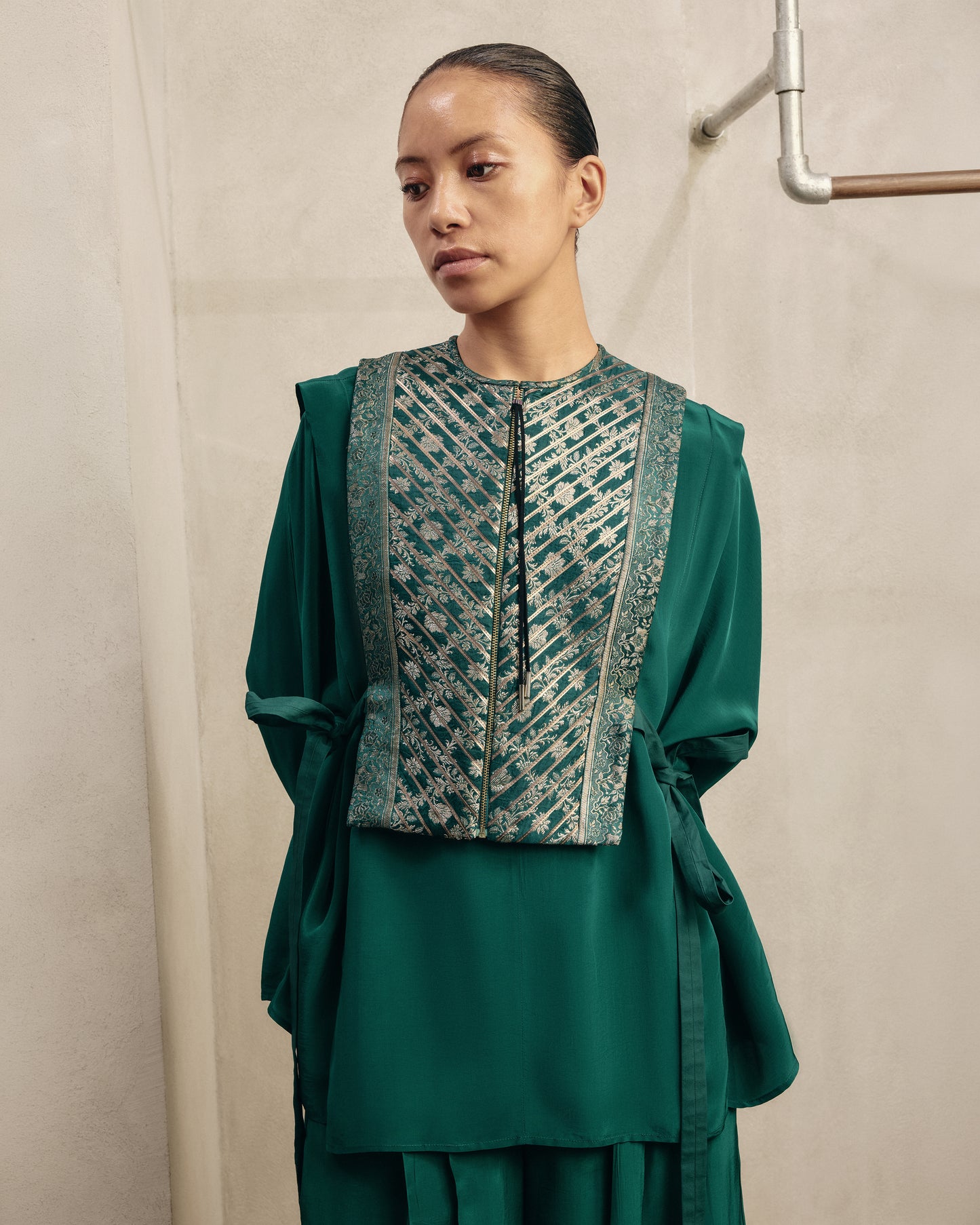 Vintage Banarsi Bib
