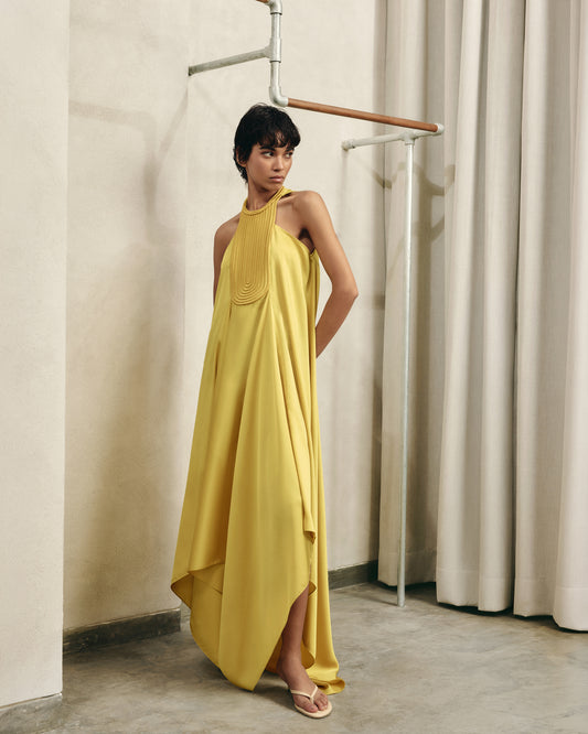 Halter Midi Dress