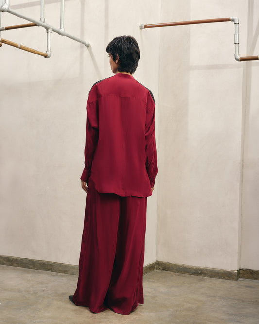 Front Detail Flowing Shirt