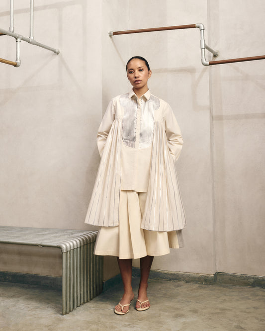 Asymmetric Shirt Dress