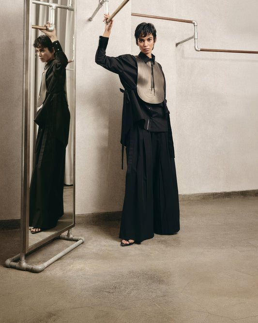 Wide-Leg Trousers